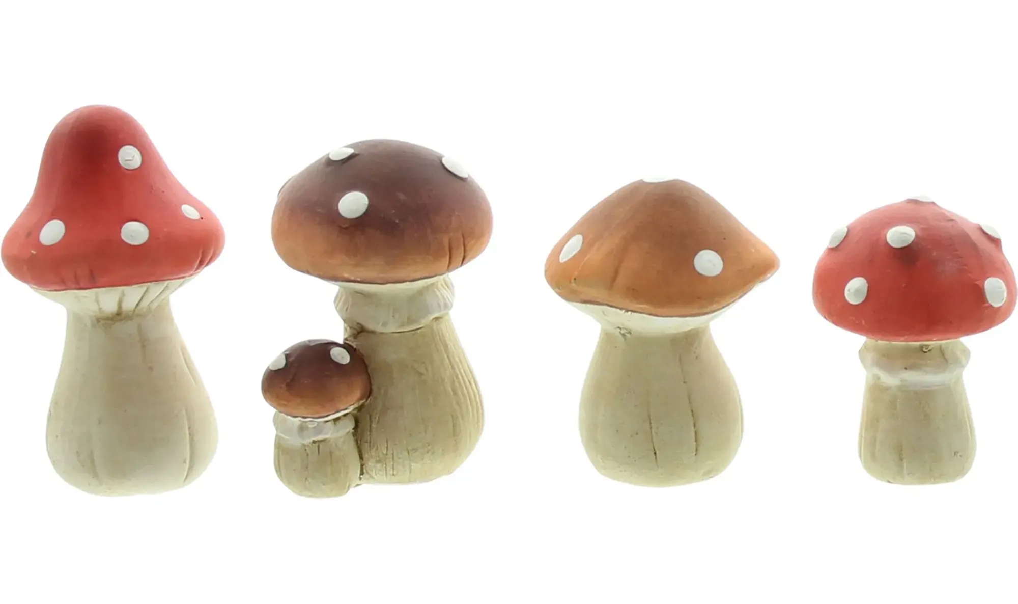 Herbstgarten|Dekopilze|Frank Handels GmbH & Co. KG Fliegenpilz "Petit", 8er Set