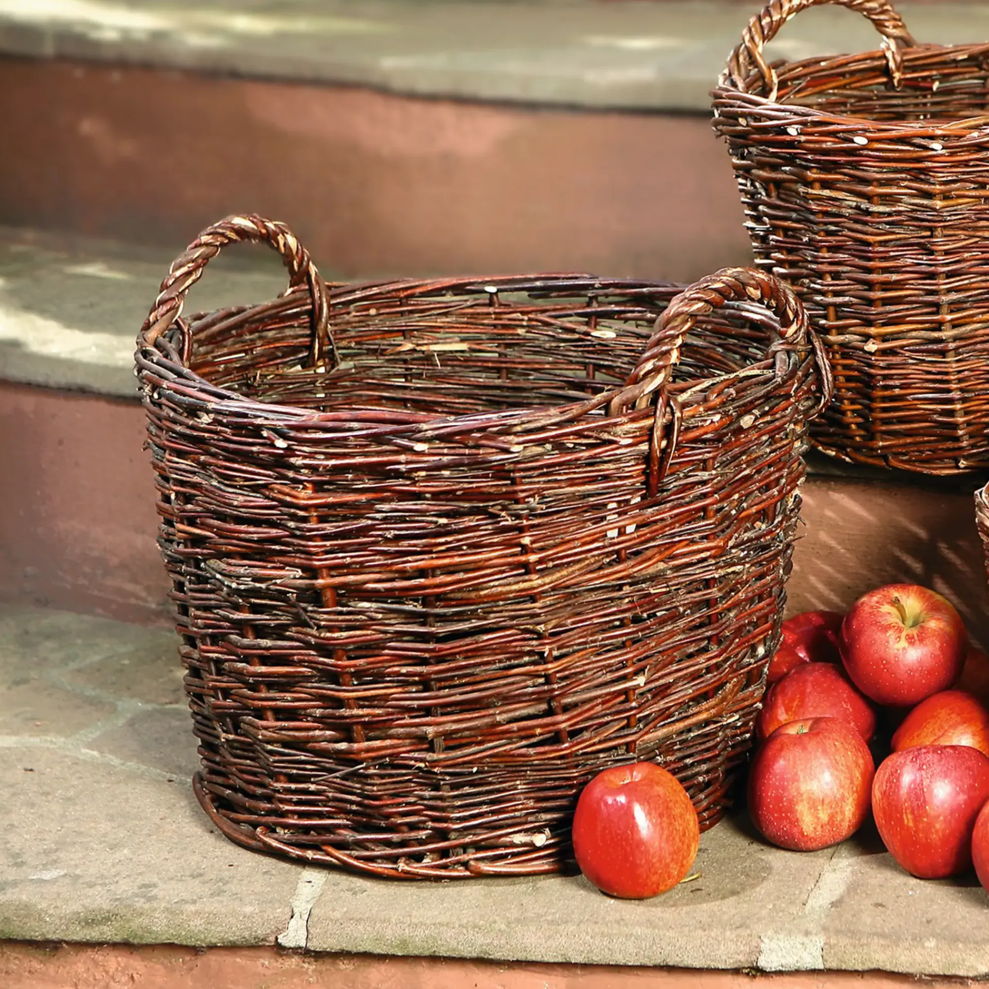 Herbstgarten|Füllkörbe & Universalkörbe|Frank Handels GmbH & Co. KG Füllkorb "Rustikal", groß