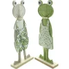 Dekofiguren|Frank Handels GmbH & Co. KG Frosch "Casual", 2er Set
