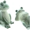 Gartenfiguren|Frank Handels GmbH & Co. KG Froschfreunde "Fred & Frieda", 2er Set