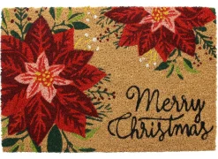 Weihnachtliche Gartendeko|Fußmatten|Frank Handels GmbH & Co. KG Fußmatte "Merry Christmas"