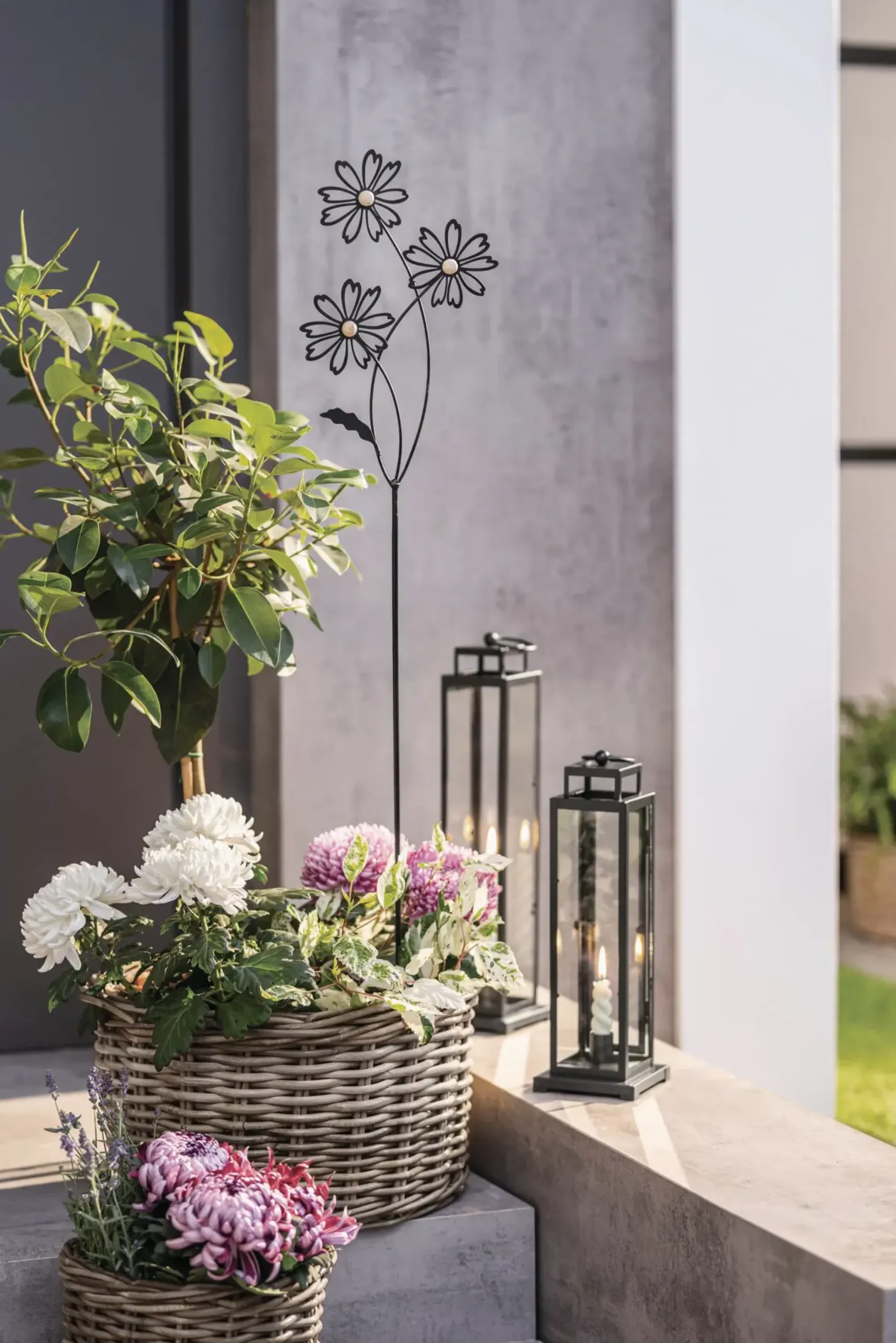 Gartenstecker|Frank Handels GmbH & Co. KG Gartenstecker "Blumen"