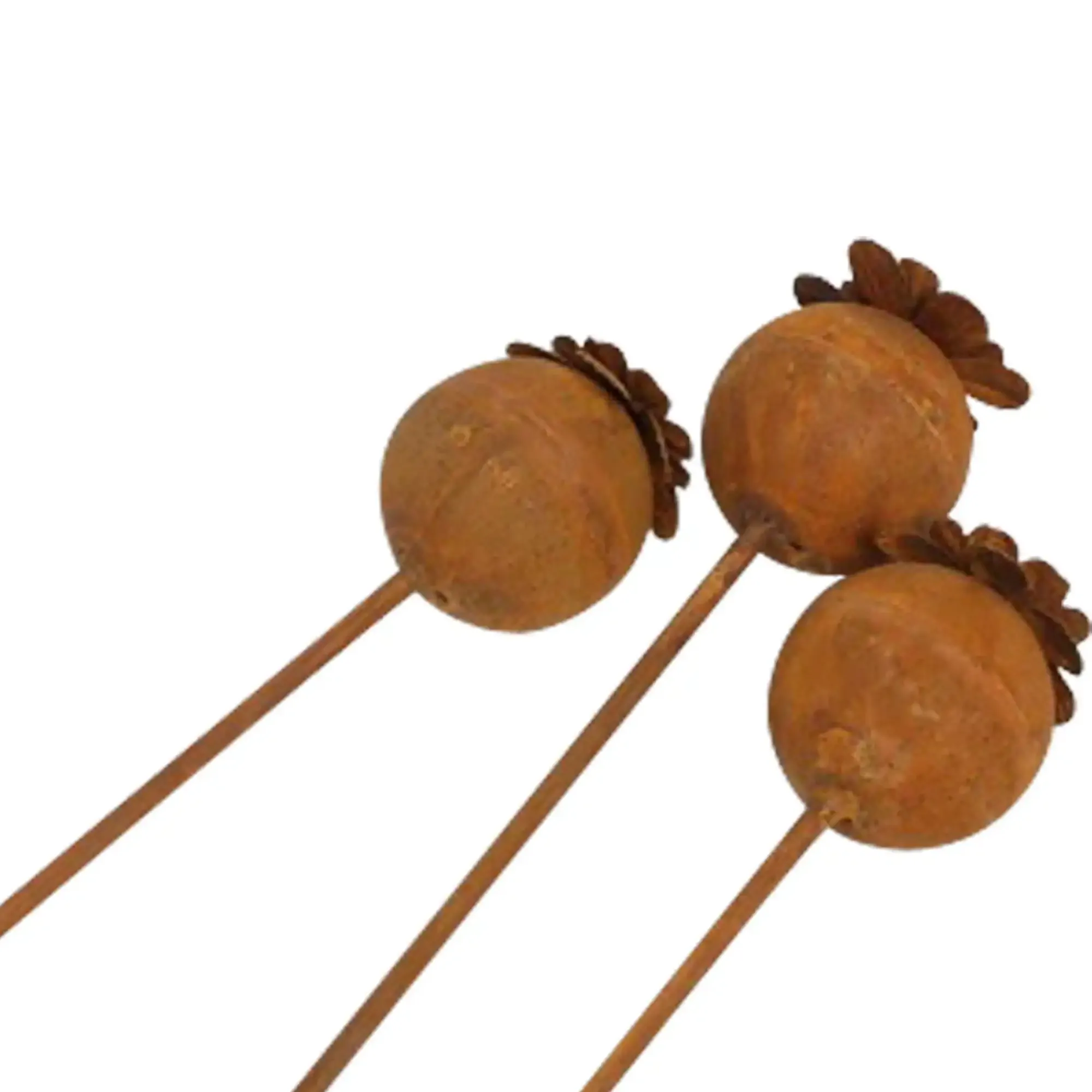 Gartenstecker|Frank Handels GmbH & Co. KG Gartenstecker "Mohn", 3er Set