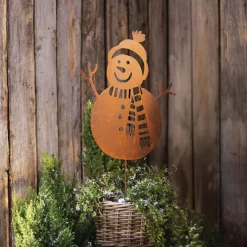 Weihnachtliche Gartendeko|Figuren Für Den Garten|Frank Handels GmbH & Co. KG Gartenstecker 