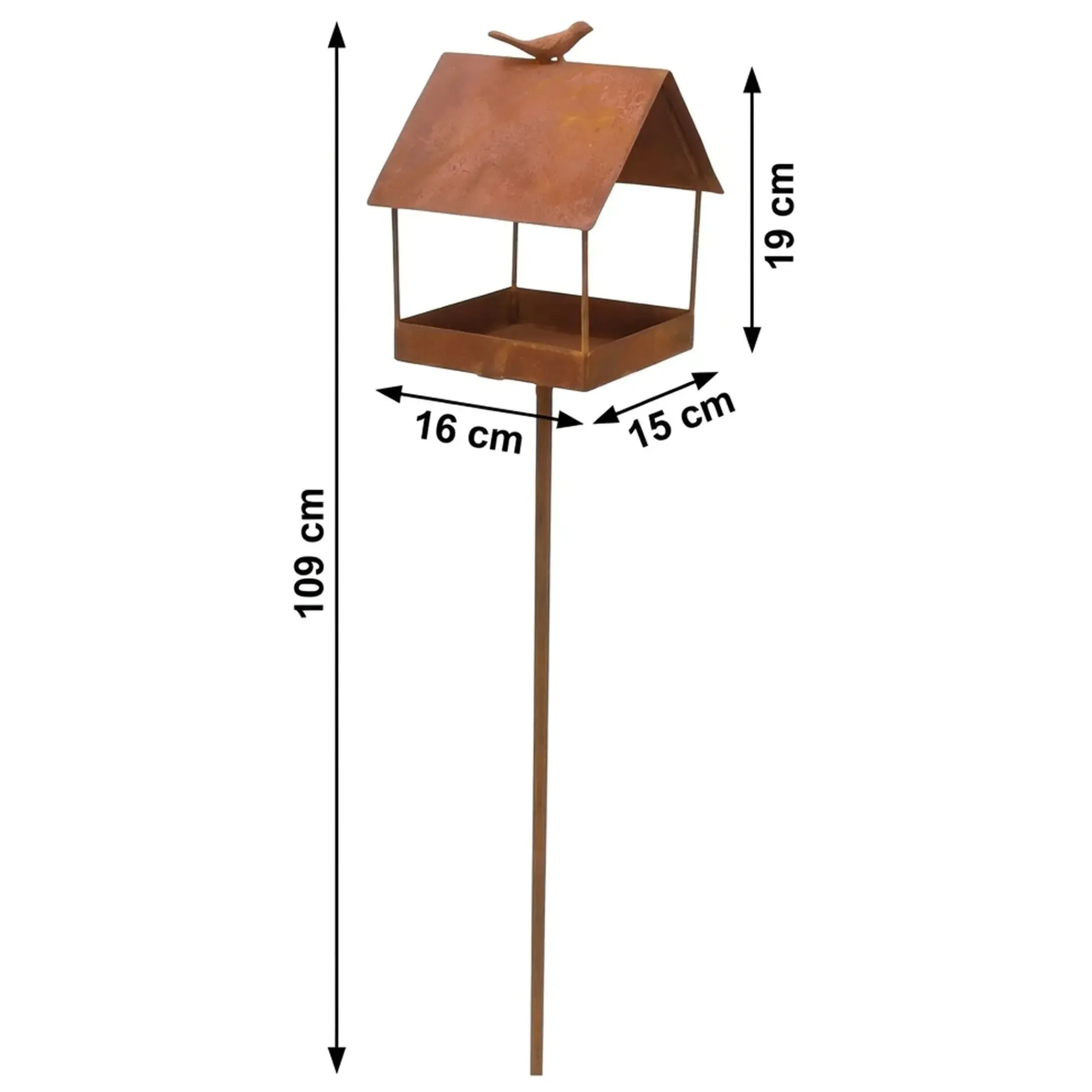Gartenstecker|Vogelhäuser & Vogeltränken|Frank Handels GmbH & Co. KG Gartenstecker "Vogelhaus"