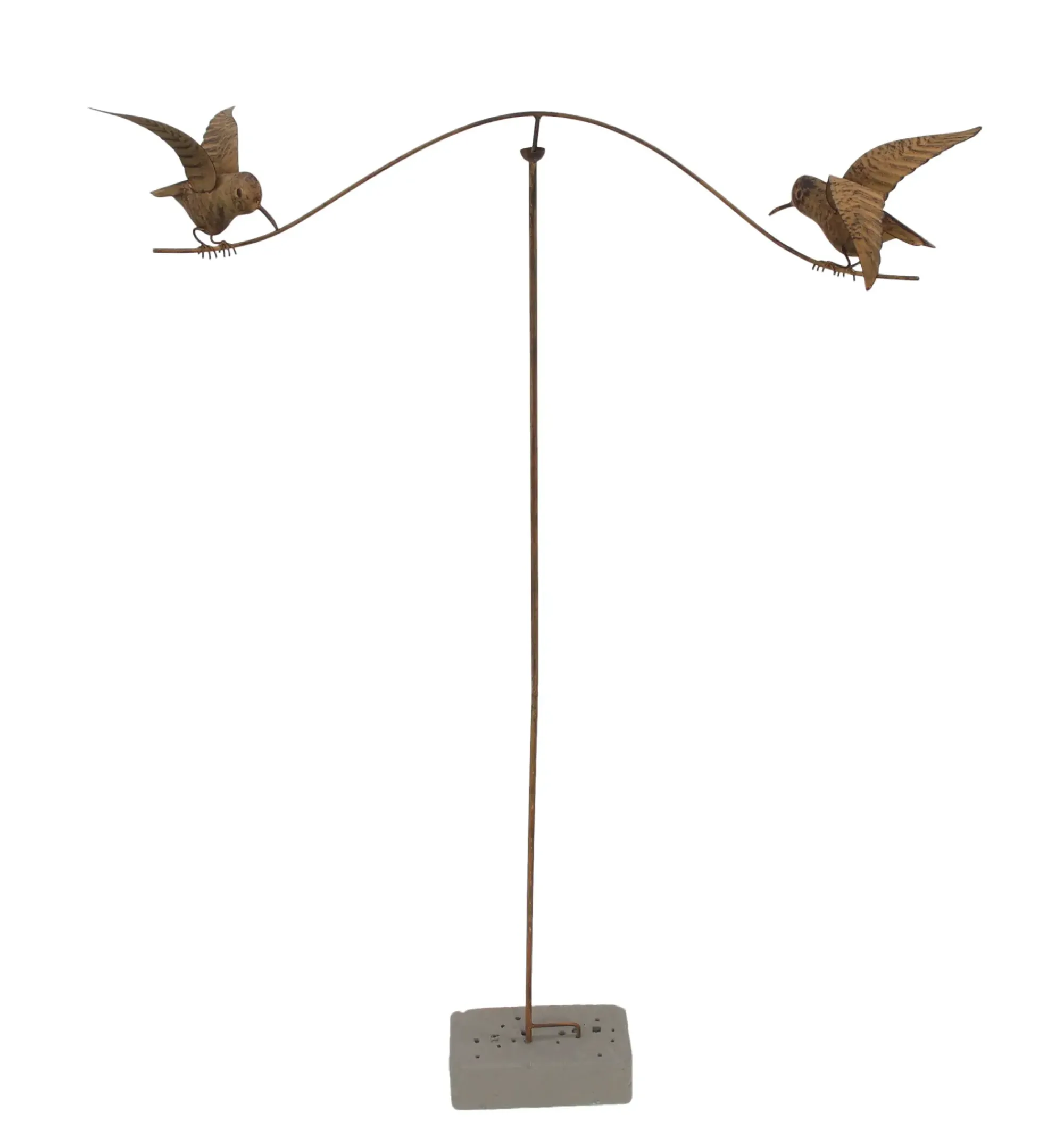 Gartendeko|Gartenstecker|Frank Handels GmbH & Co. KG Gartenstecker "Vogelwippe"