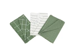 Tischsets|Servietten|Frank Handels GmbH & Co. KG Geschirrtuch "Trio", 3er Set