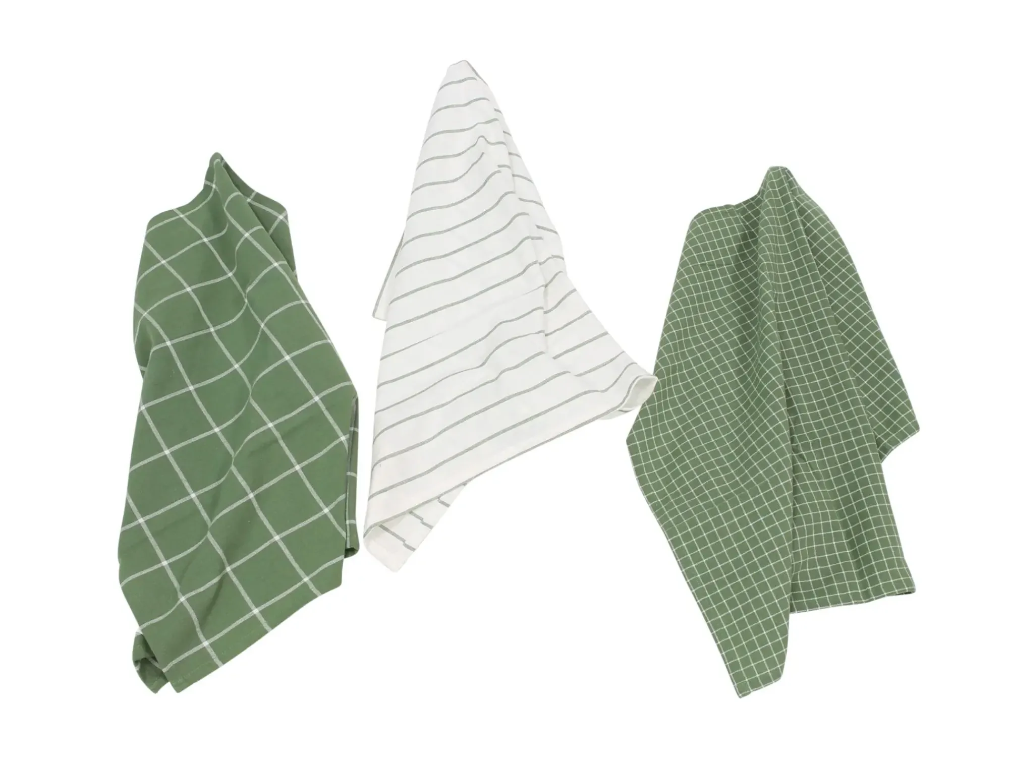 Tischsets|Servietten|Frank Handels GmbH & Co. KG Geschirrtuch "Trio", 3er Set