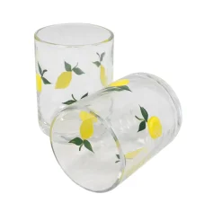 Geschirr|Küche|Frank Handels GmbH & Co. KG Glas "Zitrone", 2er Set