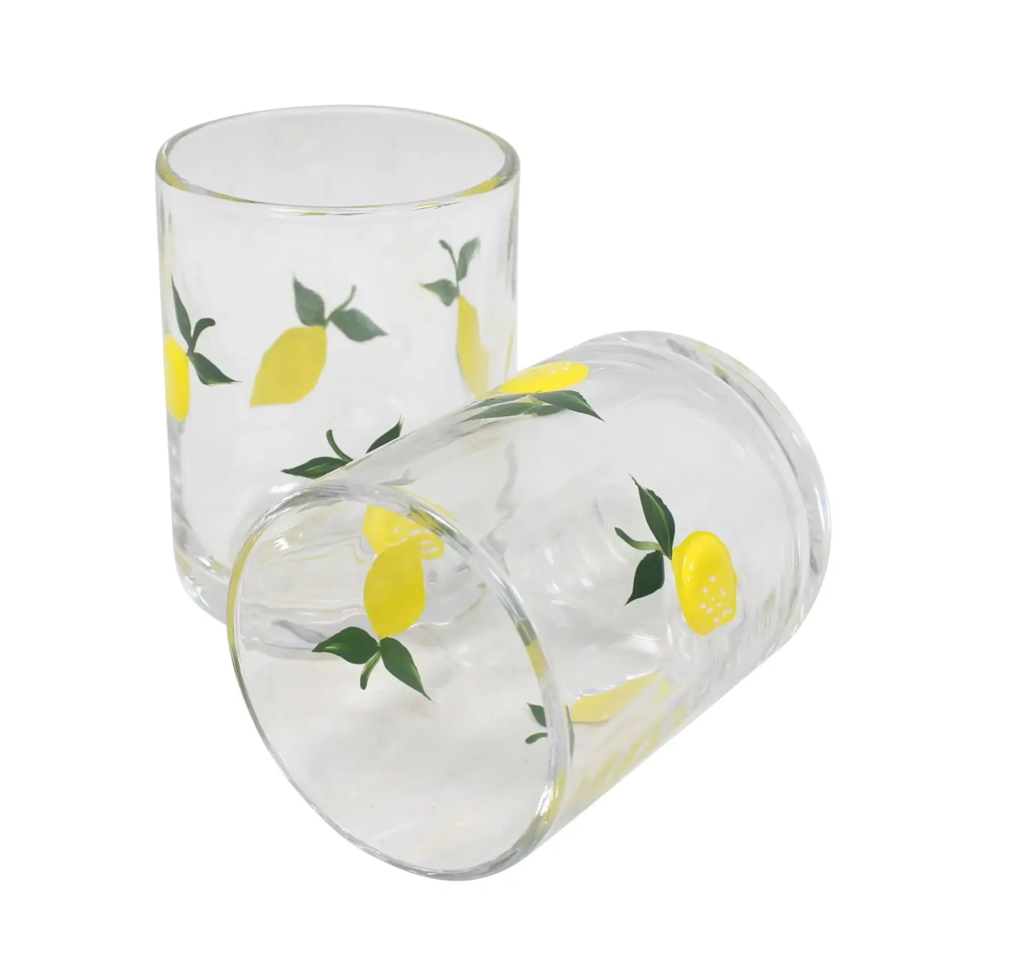 Geschirr|Küche|Frank Handels GmbH & Co. KG Glas "Zitrone", 2er Set