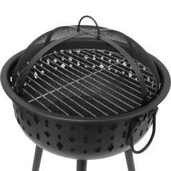Feuerschalen|Frank Handels GmbH & Co. KG Grill "Black"