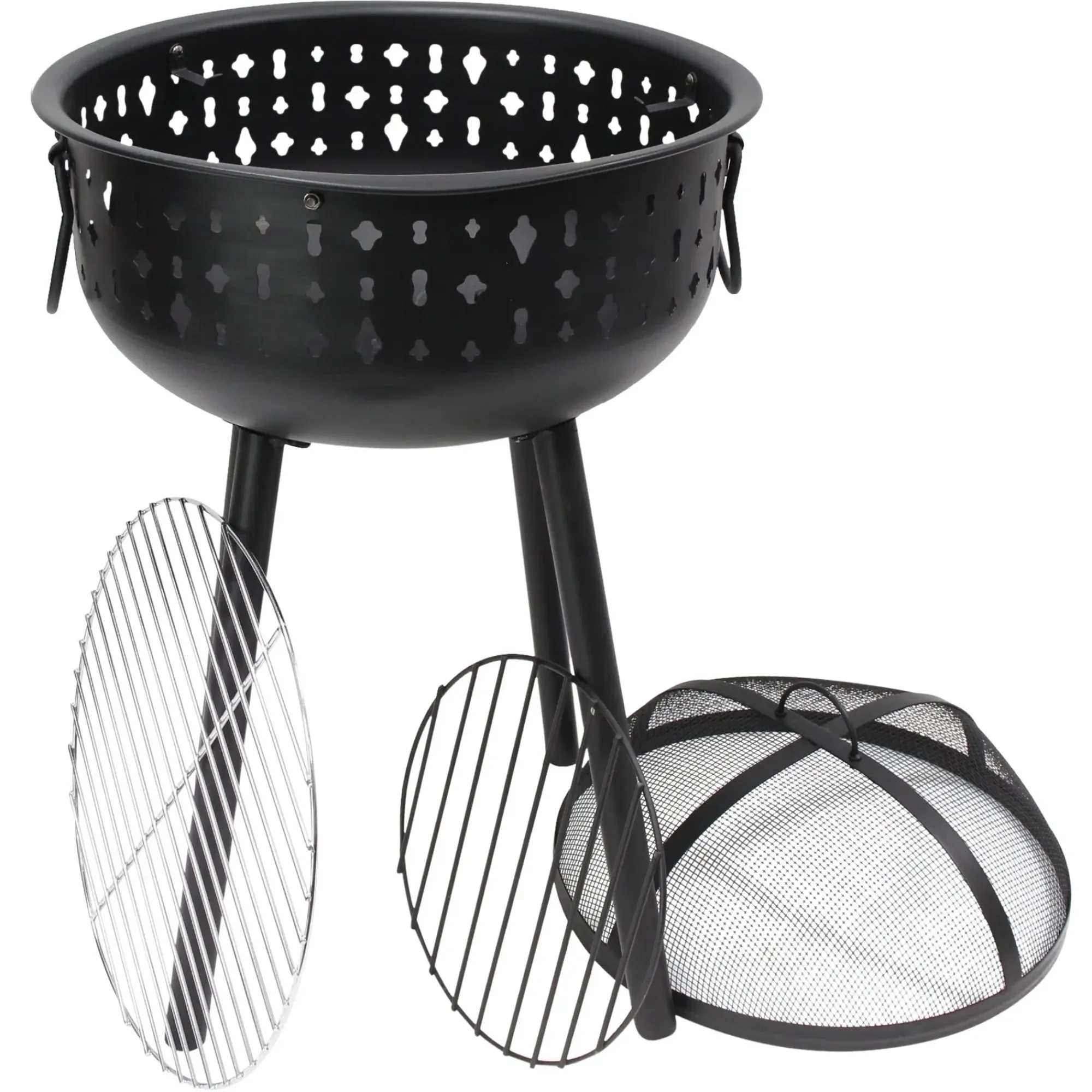 Feuerschalen|Frank Handels GmbH & Co. KG Grill "Black"