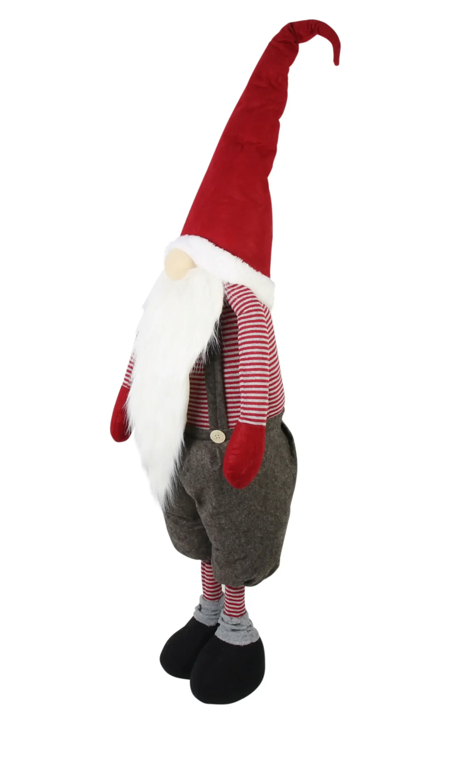 Weihnachtliche Dekofiguren|Weihnachtsmänner|Frank Handels GmbH & Co. KG Großer LED-Wichtel "Zipfelmütze"