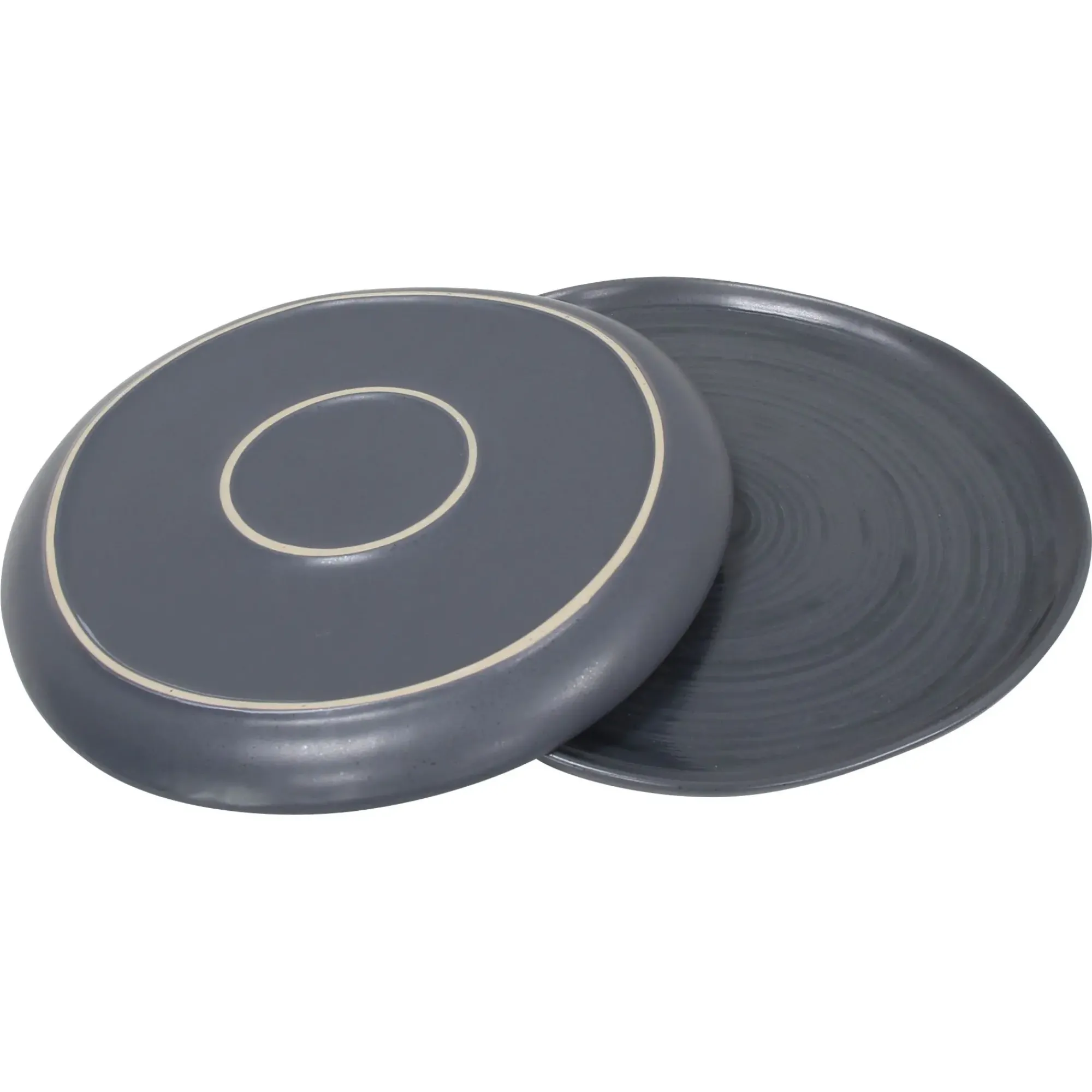 Geschirr|Küche|Frank Handels GmbH & Co. KG Großer Teller "Circle", 2er Set