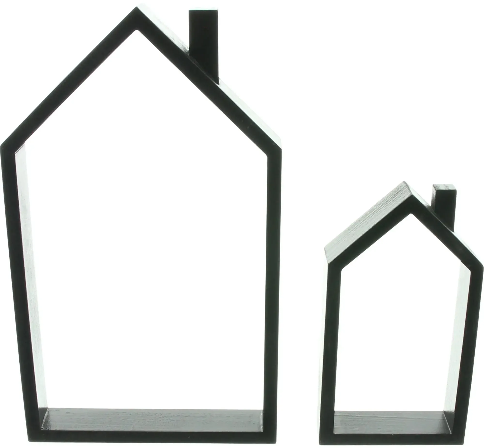 Dekohäuser|Frank Handels GmbH & Co. KG Haus "Black", 2er Set
