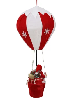 Weihnachtliche Dekofiguren|Weihnachtsmänner|Frank Handels GmbH & Co. KG Heißluftballon