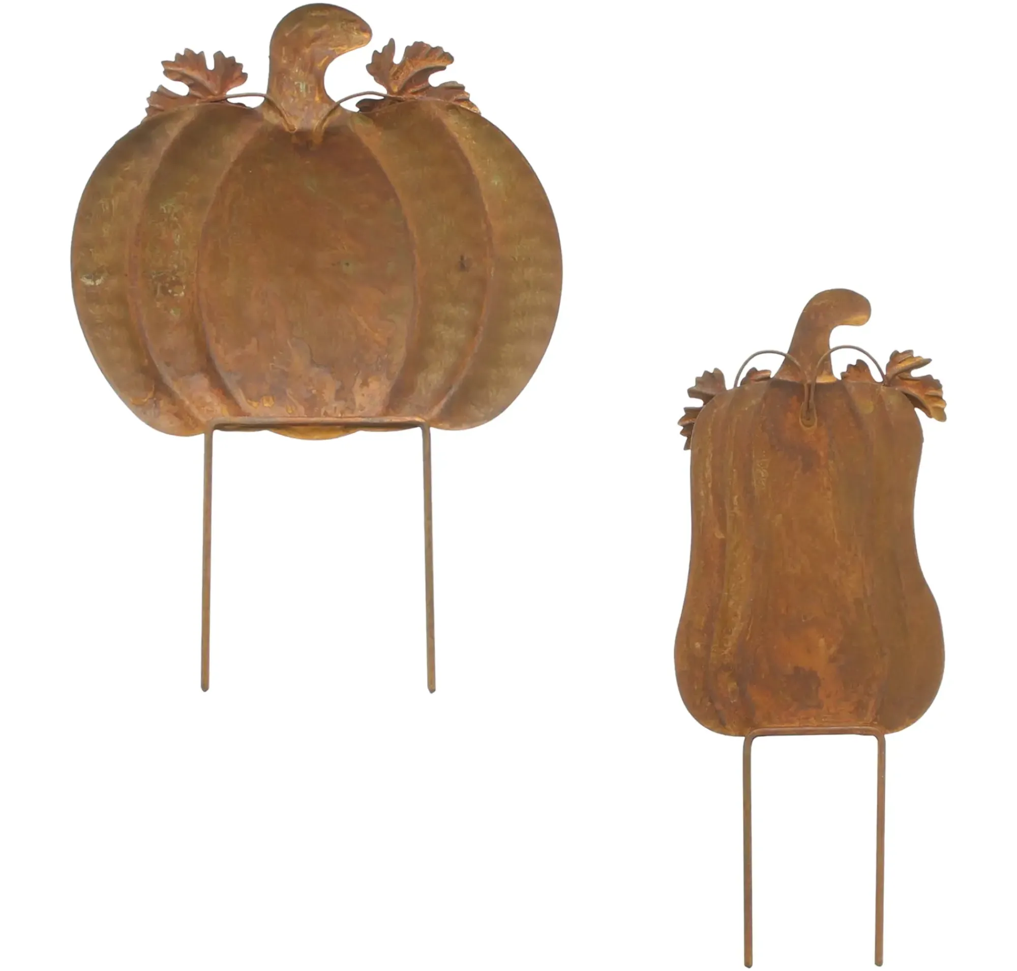 Herbstgarten|Dekokürbisse|Frank Handels GmbH & Co. KG Herbststecker "Kürbis", 2er Set