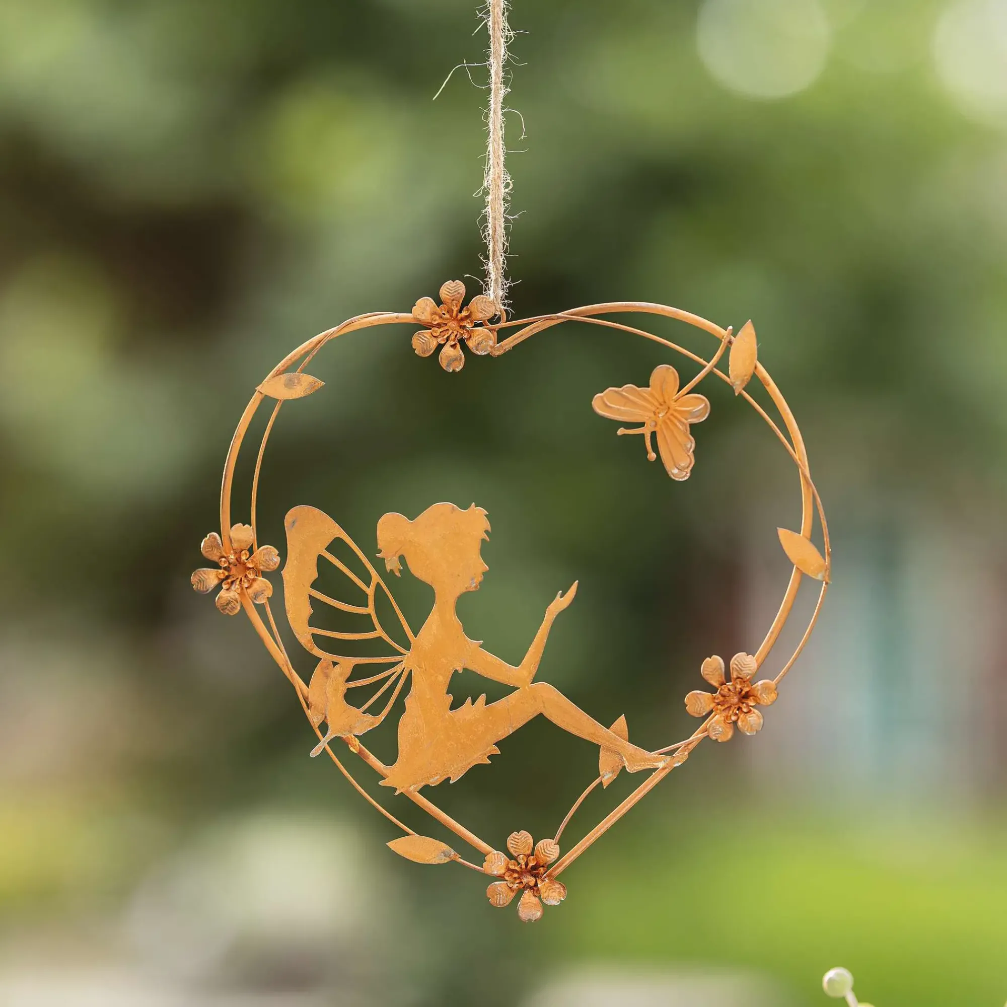 Dekohänger|Frank Handels GmbH & Co. KG Herzhänger "Fee"
