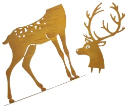 Figuren Für Den Garten|Chalet & Hütte|Frank Handels GmbH & Co. KG Hirsch 