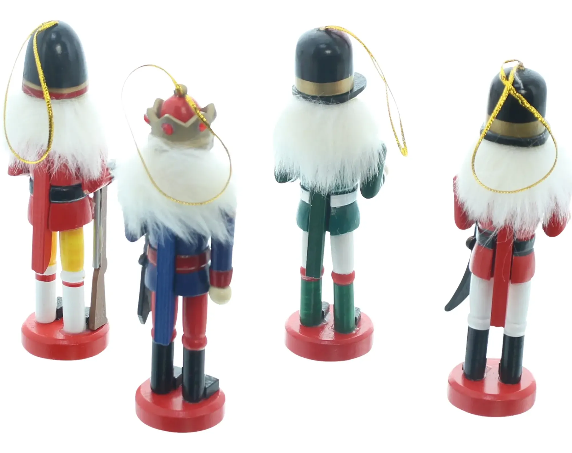 Dekohänger|Baumschmuck|Frank Handels GmbH & Co. KG Hänger "Nussknacker", 4er Set
