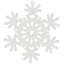 Dekohänger|Baumschmuck|Frank Handels GmbH & Co. KG Hänger "Schneeflocke", 18er Set