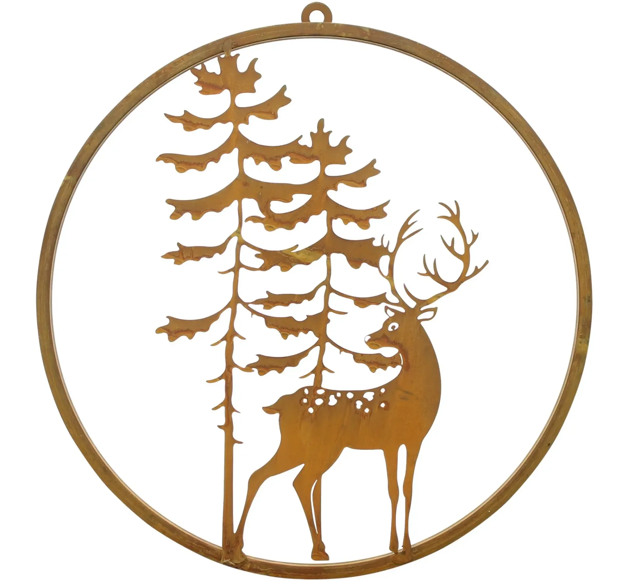 Dekohänger|Weihnachtliche Dekoringe|Frank Handels GmbH & Co. KG Hänger "Wald-Idylle"