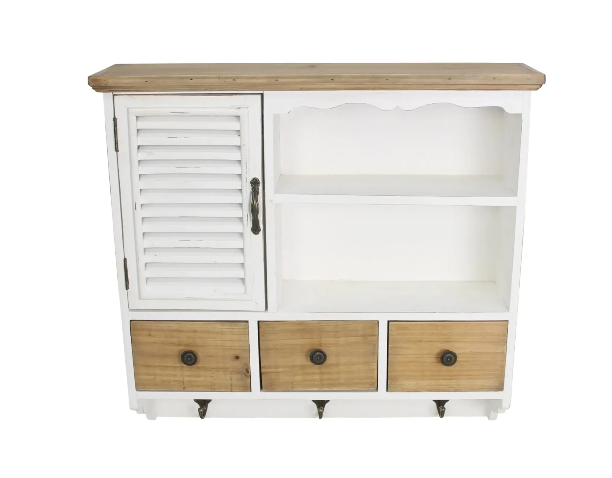 Küche|Frank Handels GmbH & Co. KG Hängeschrank "White Cottage"
