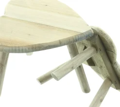 Hocker|Chalet & Hütte|Frank Handels GmbH & Co. KG Hocker "Herz", 2er Set