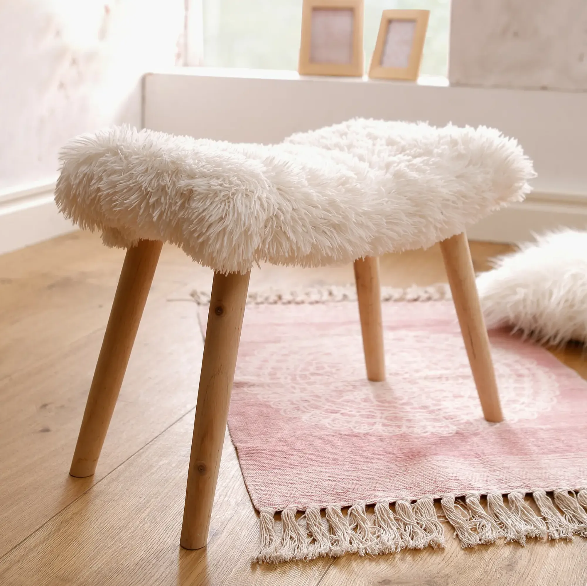 Hocker|Frank Handels GmbH & Co. KG Hocker "Kuschelfell"