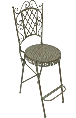 Sessel & Stühle|Bistrosets|Frank Handels GmbH & Co. KG Hoher Gartenstuhl "Ornamente"