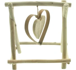 Chalet & Hütte|Frank Handels GmbH & Co. KG Holzdeko "Swinging Heart"