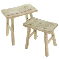Herbstgarten|Hocker|Frank Handels GmbH & Co. KG Holzhocker 