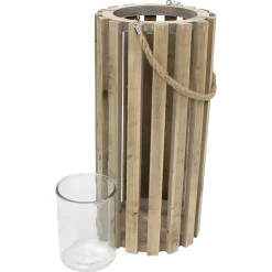 Laternen|Herbstlichter|Frank Handels GmbH & Co. KG Holzlaterne "Recycling-Chic"