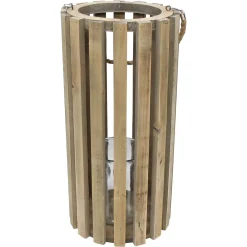 Laternen|Herbstlichter|Frank Handels GmbH & Co. KG Holzlaterne "Recycling-Chic"