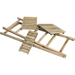 Regale|Wohnzimmer|Frank Handels GmbH & Co. KG Holzregal "Recycling-Chic"