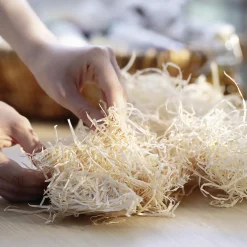 Geschenktaschen & -Säckchen|Zubehör|Frank Handels GmbH & Co. KG Holzwolle "Natur", 1 kg