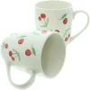 Geschirr|Küche|Frank Handels GmbH & Co. KG Kaffeebecher "Kirschgenuss", 2er Set