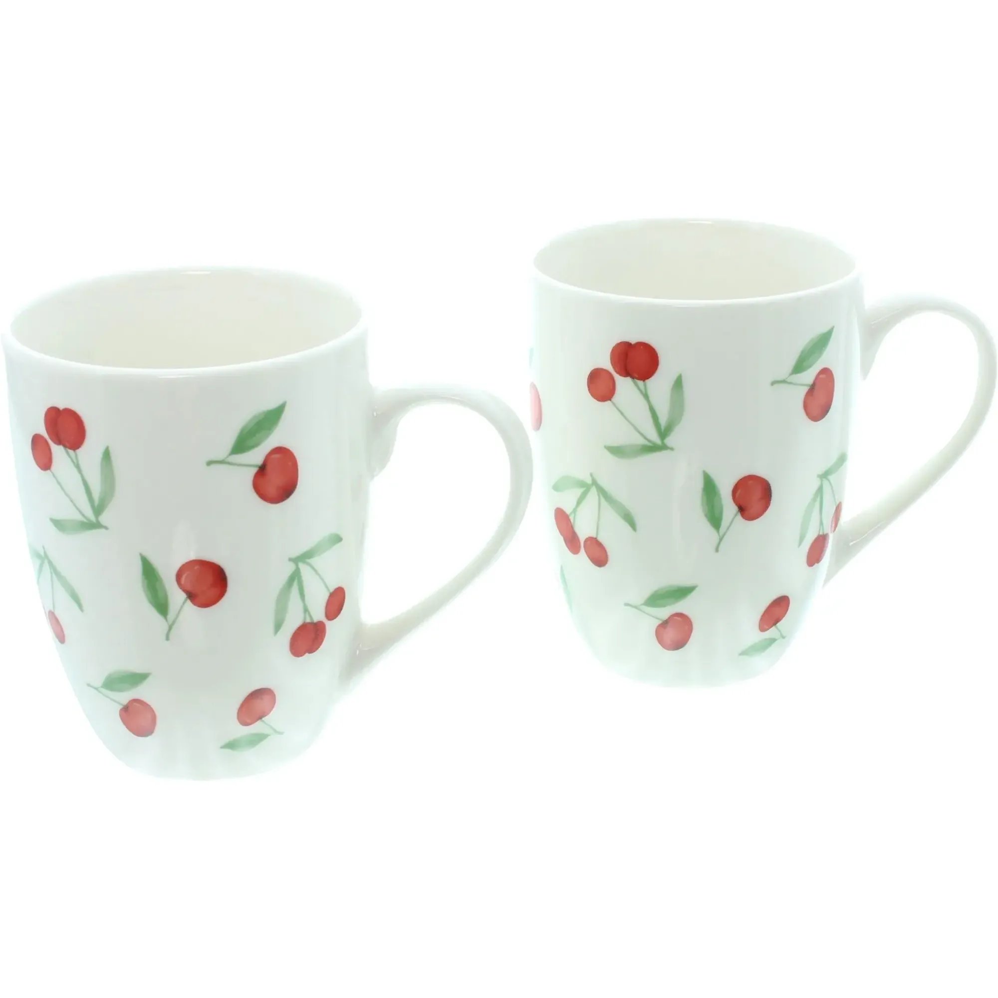 Geschirr|Küche|Frank Handels GmbH & Co. KG Kaffeebecher "Kirschgenuss", 2er Set