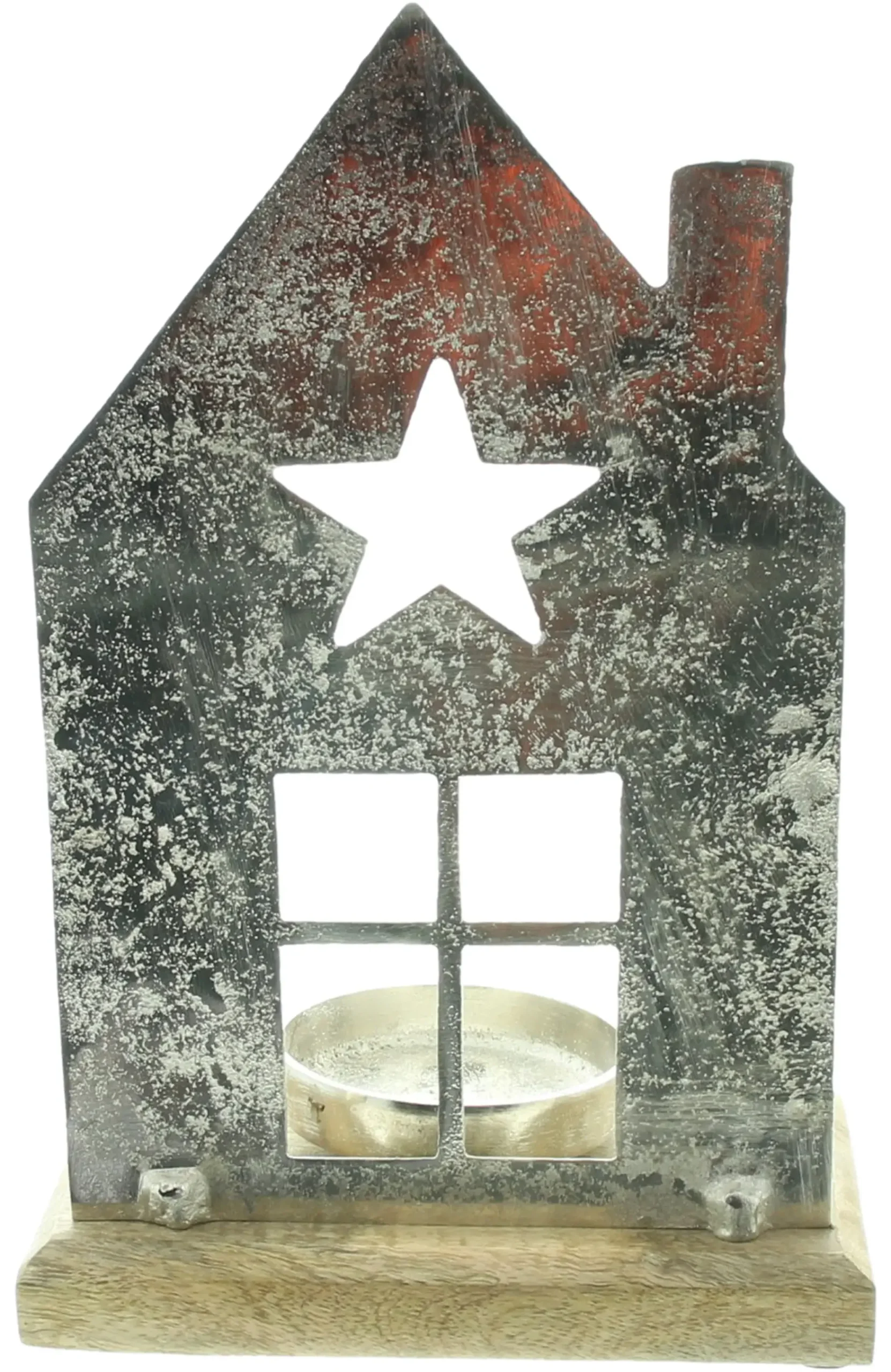 Weihnachtslichter|Frank Handels GmbH & Co. KG Kerzenhalter "Haus"