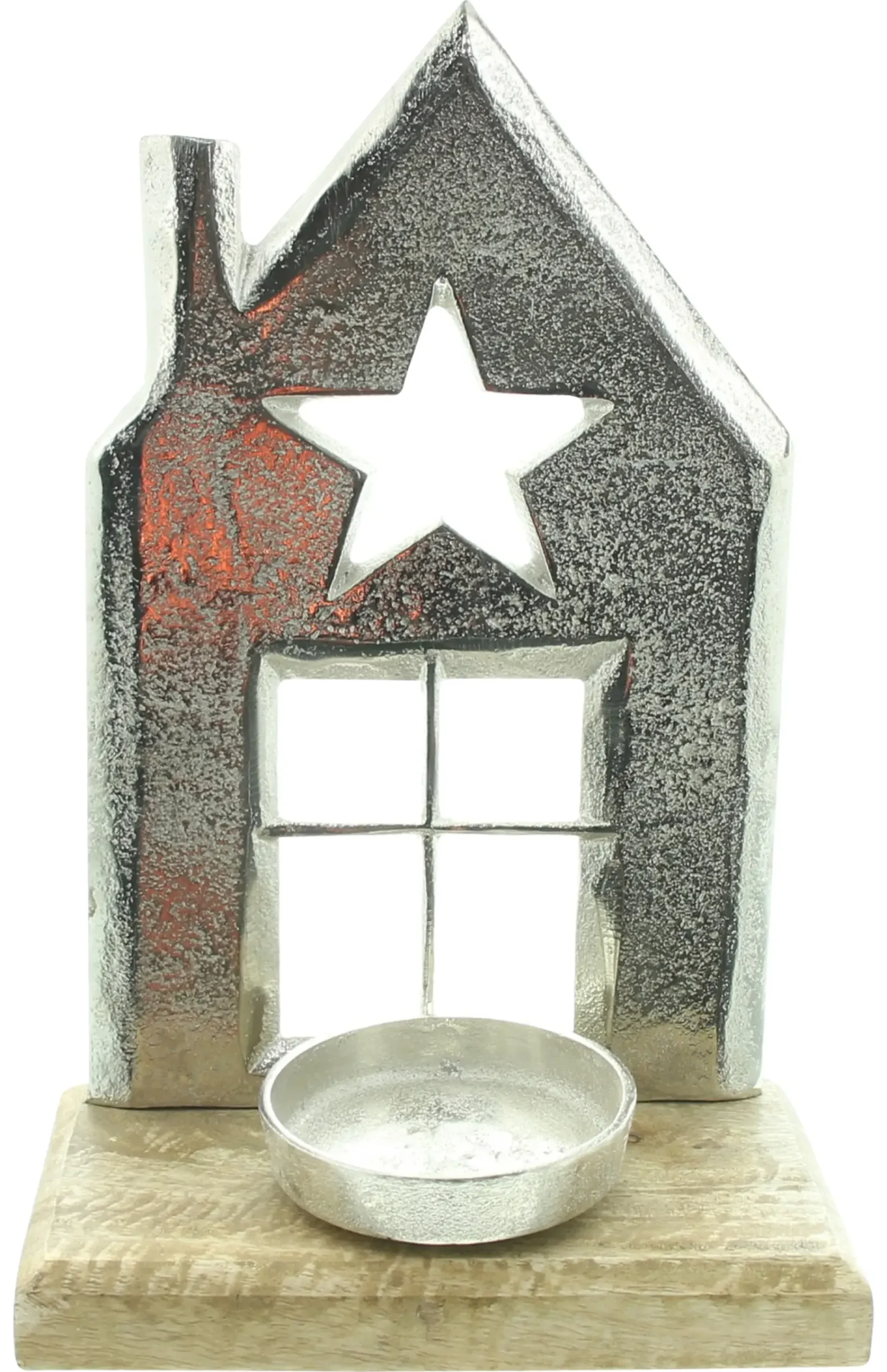 Weihnachtslichter|Frank Handels GmbH & Co. KG Kerzenhalter "Haus"