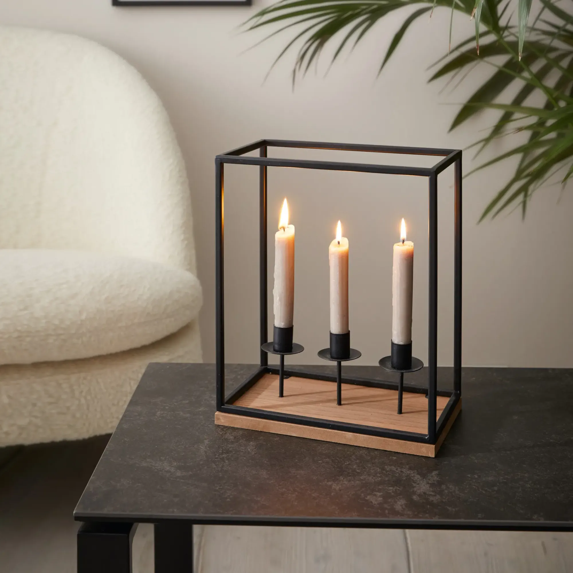Wohnzimmer|Kerzenhalter|Frank Handels GmbH & Co. KG Kerzenhalter "Square"