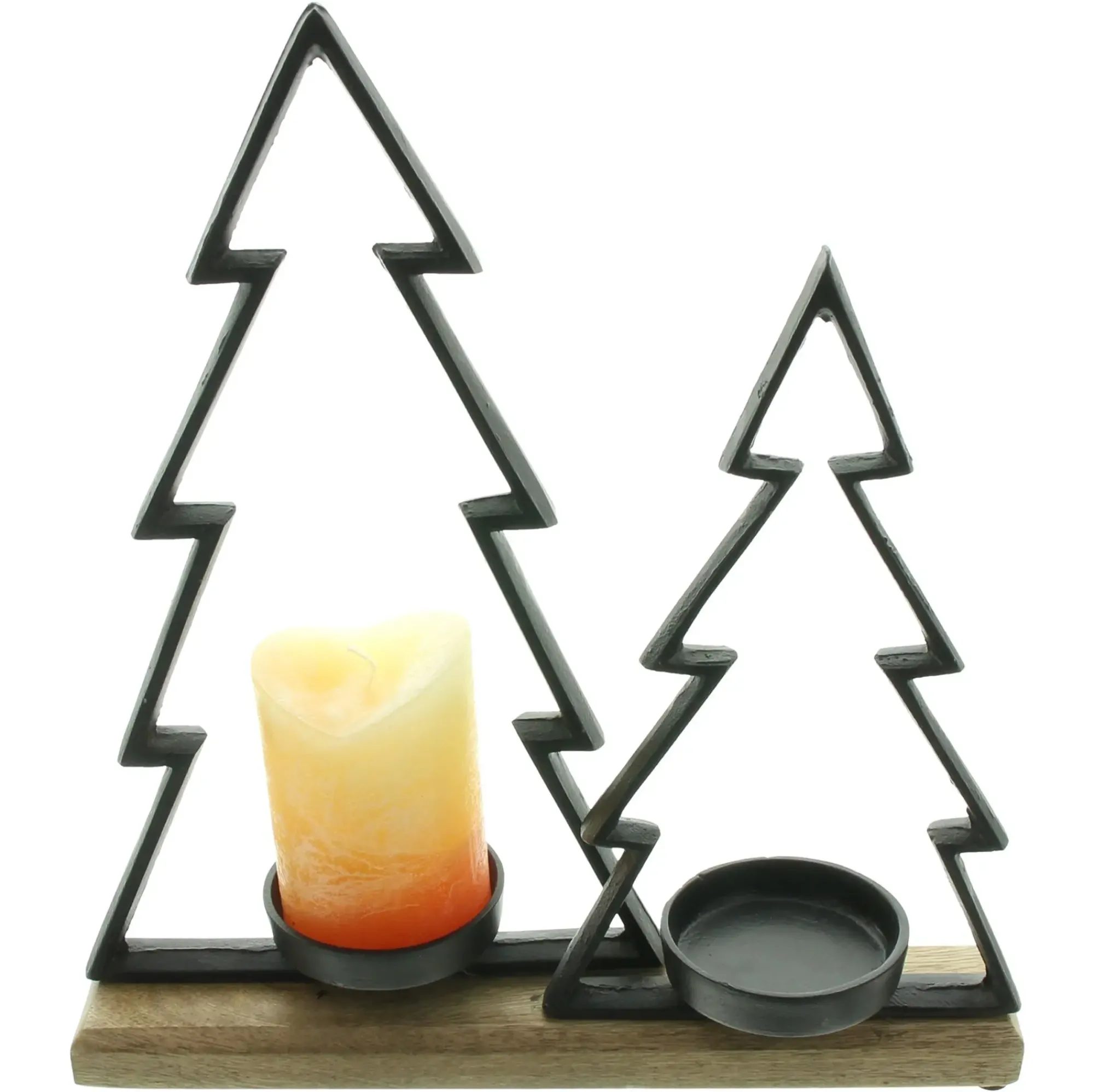 Tannenbäume|Weihnachtslichter|Frank Handels GmbH & Co. KG Kerzenhalter "Tannen"
