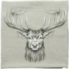 Chalet & Hütte|Kissenhüllen|Frank Handels GmbH & Co. KG Kissenhülle "Cozy Deer"