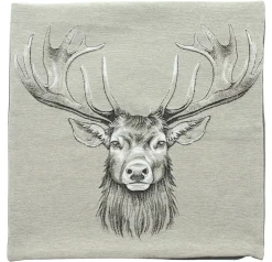 Chalet & Hütte|Kissenhüllen|Frank Handels GmbH & Co. KG Kissenhülle "Cozy Deer"