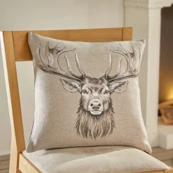 Chalet & Hütte|Kissenhüllen|Frank Handels GmbH & Co. KG Kissenhülle "Cozy Deer"