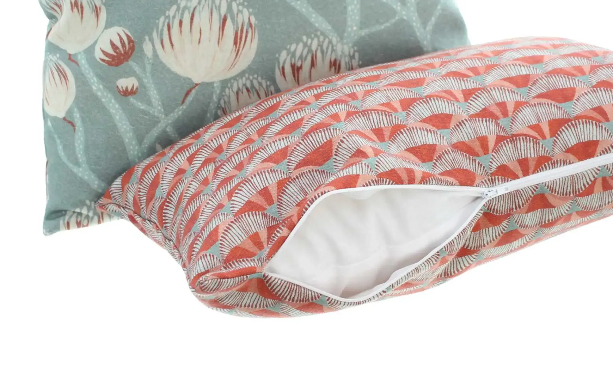 Kissenhüllen|Frank Handels GmbH & Co. KG Kissenhülle "Floral", 4er Set