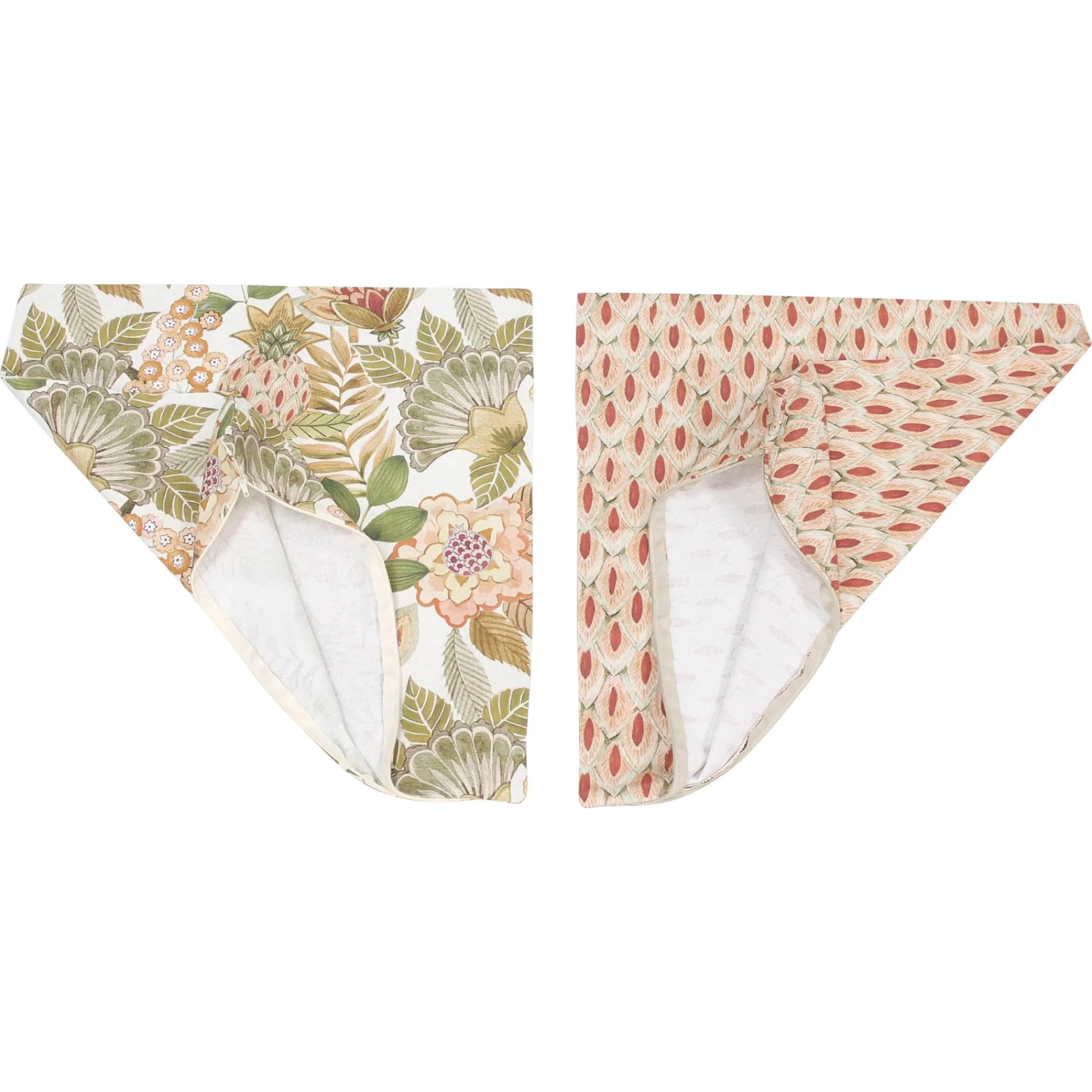 Home&Living - Herbst|Home&Living - Textilien|Frank Handels GmbH & Co. KG Kissenhülle "Floral", 2er Set