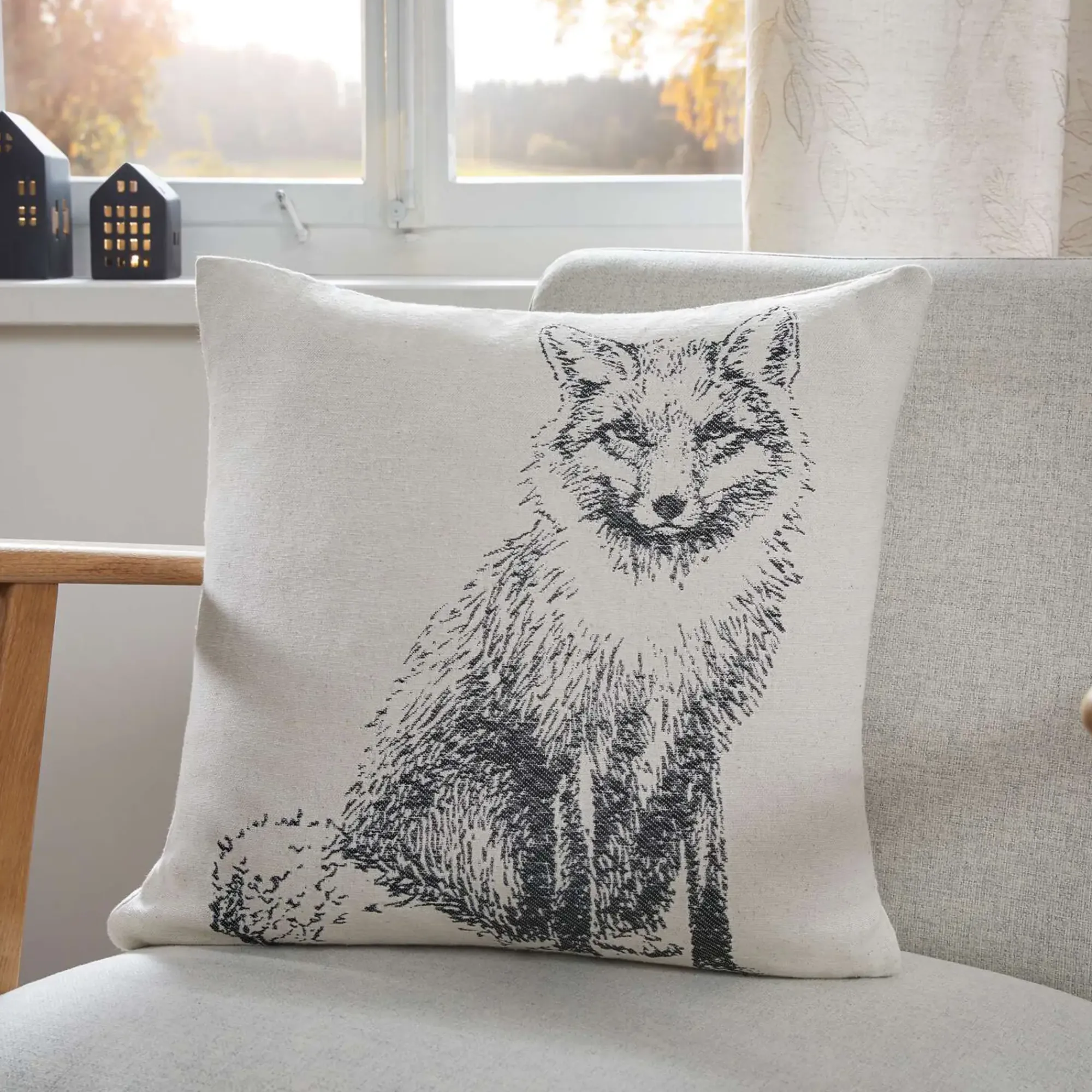 Herbstliche Kissen & Kissenhüllen|Kissenhüllen|Frank Handels GmbH & Co. KG Kissenhülle "Fuchs"