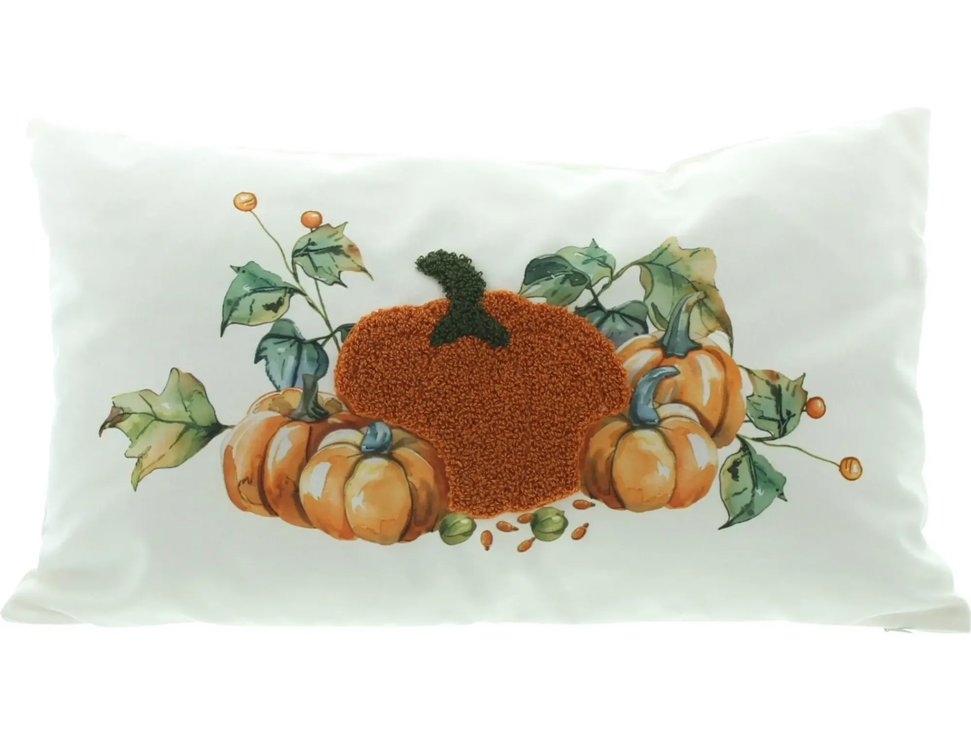 Herbstliche Kissen & Kissenhüllen|Frank Handels GmbH & Co. KG Kissenhülle "Gartenkürbis"