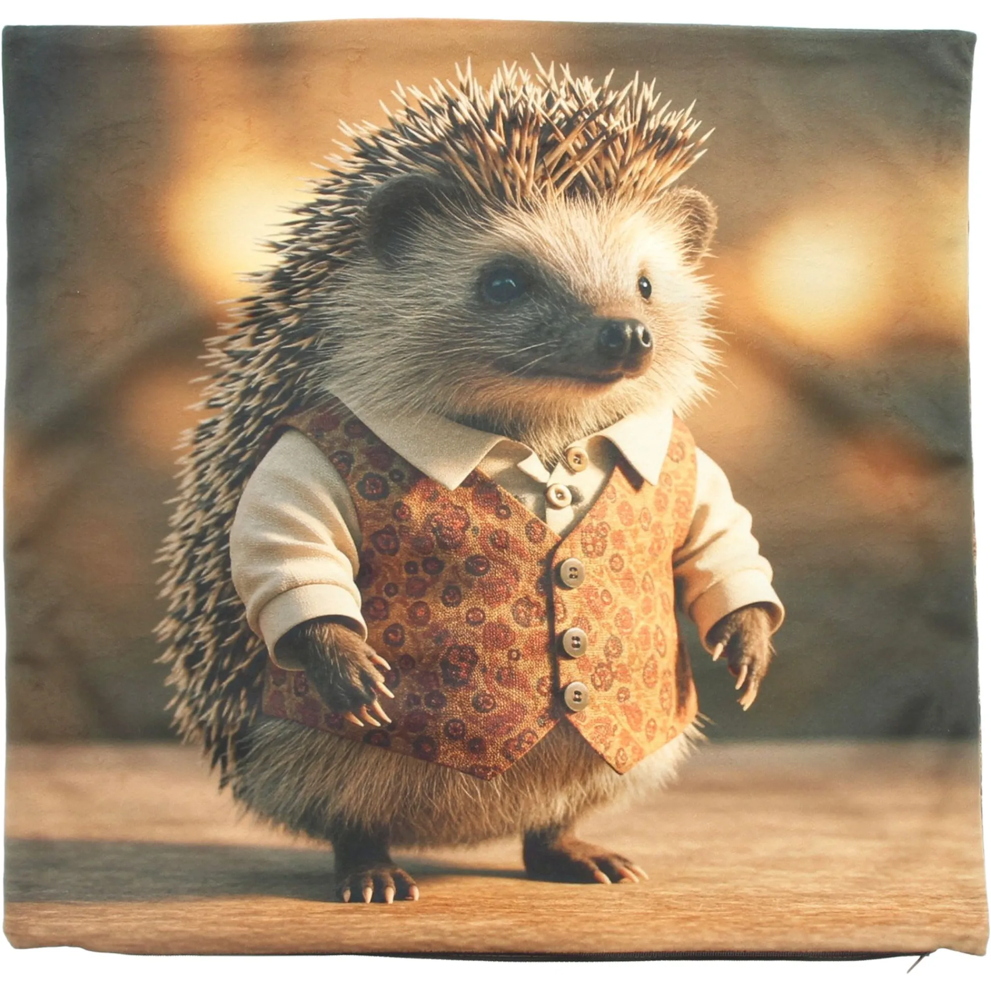 Home&Living - Herbst|Home&Living - Textilien|Frank Handels GmbH & Co. KG Kissenhülle "Herr Igel"